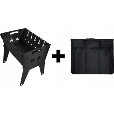 Мангал разборный 2 мм «Лист» с чехлом