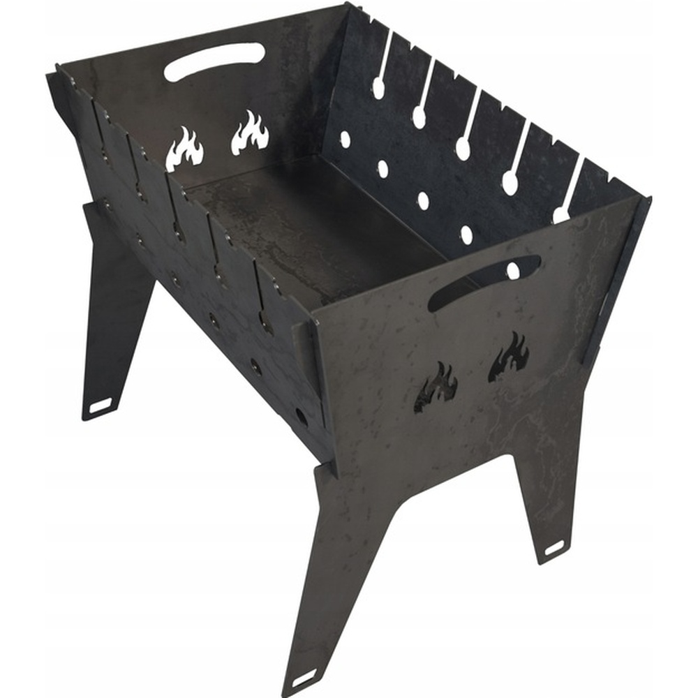 Мангал разборный 2 мм «Лист» с чехлом — изображение 3