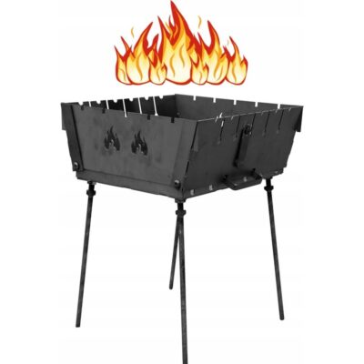 Мангал разборный 2 мм «Турист» на 6 шампуров