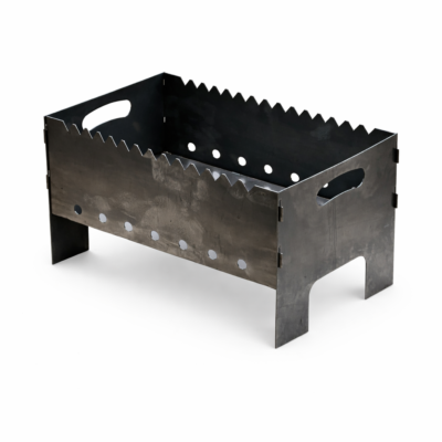 Складной угольный мангал-гриль O15 на 6 шампуров